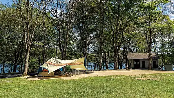 羽鳥湖畔オートキャンプ場